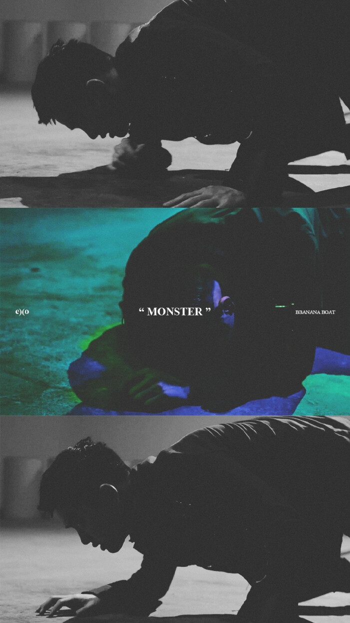 monster图片壁纸,monster图片卡通图片 exo monster 壁纸 cr:bbananab_xo