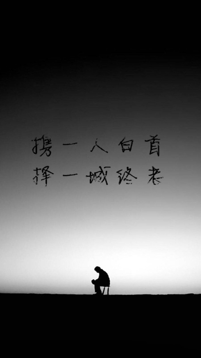 携一人白首,择一城终老