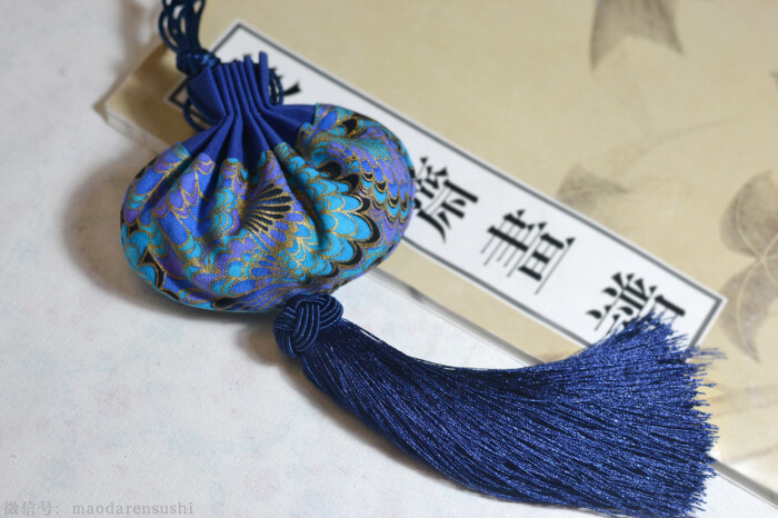 抽绳腰圆荷包 汉服配饰 diy香包 设计 樱花 手工diy 小清新 文艺