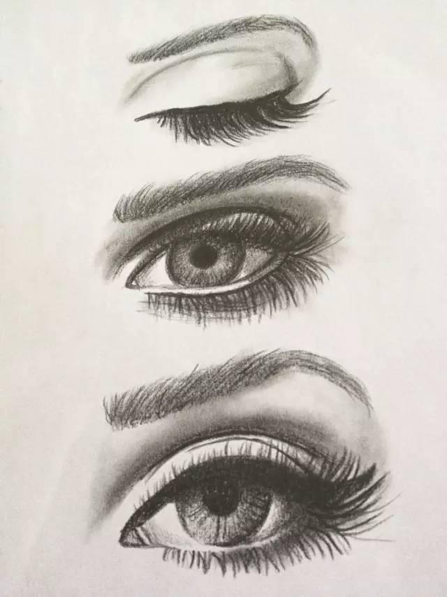 眼睛素描