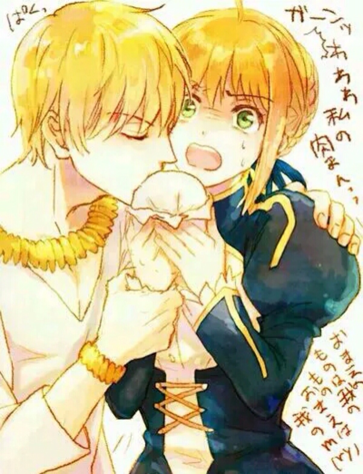 圣杯战争 双王党 saber archer