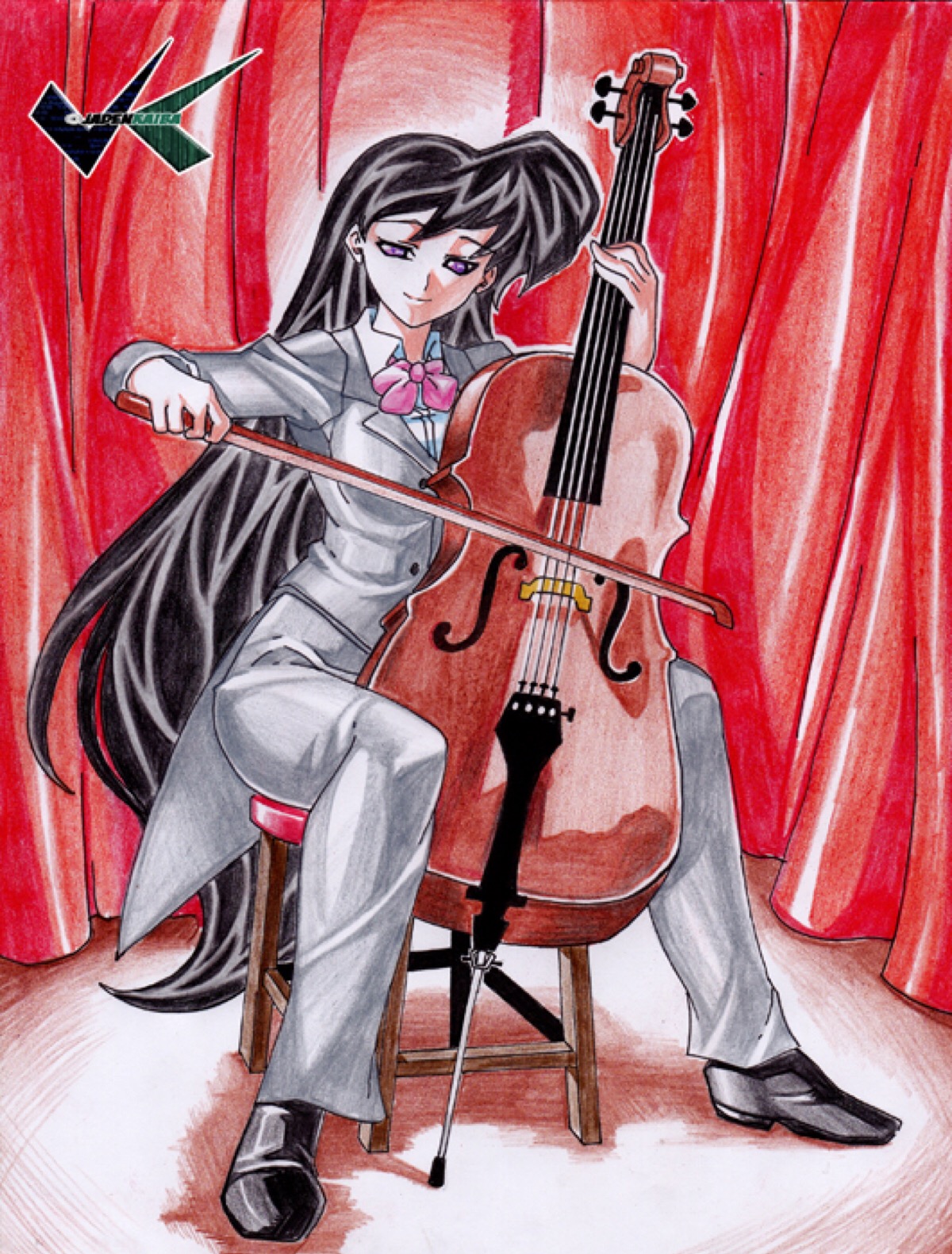 小马宝莉～我的小马驹～真人拟人图-octavia melody(奥提莉亚/奥蒂薇
