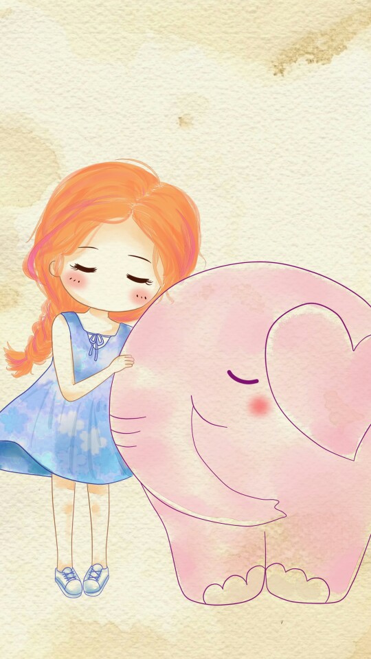 可爱美丽的小薇 头像 美图 女生 壁纸 锁屏 萌萌图 插画