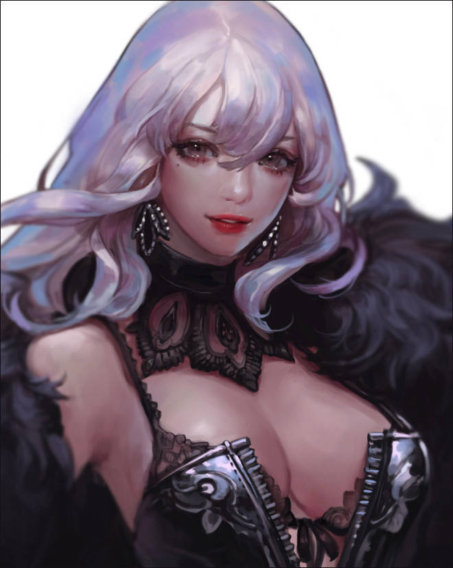 动漫 漫画 p站 美女 厚涂 黑暗 侵权立删 御姐
