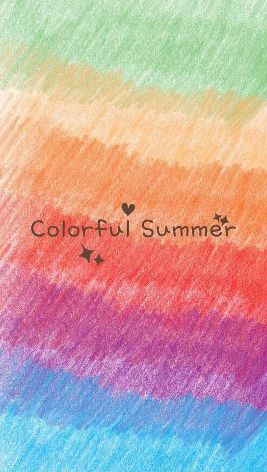 colorful summer