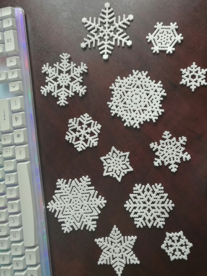 雪花拼豆第二弹(全)(专辑内有需要图纸的回复/底价售卖/接定制)