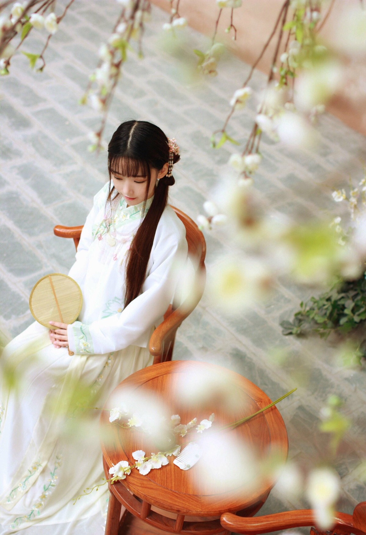 汉服# #清水溪# #半藏森林# #小起