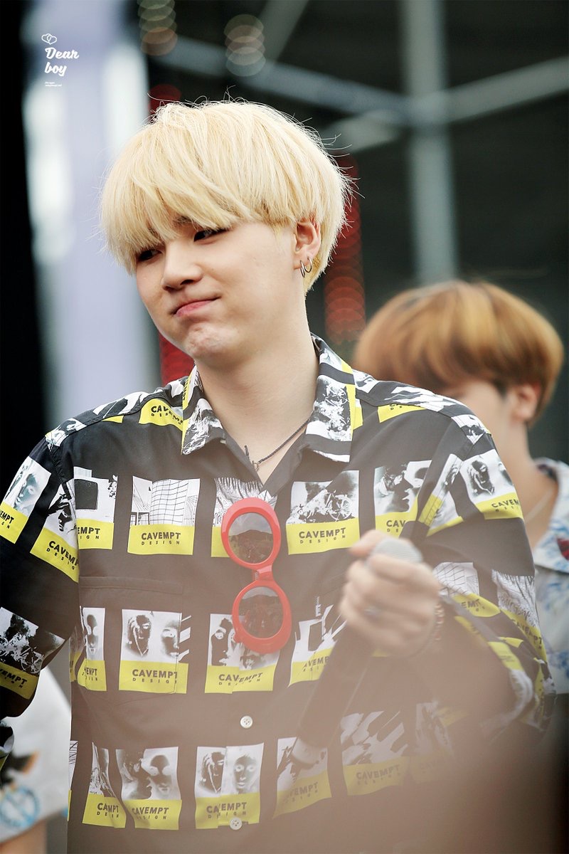 bts防弹少年团160721 gmarket×bbq summer party suga闵玧其