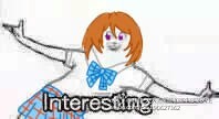 Interesting系列工资搞笑图片表情领的美女图片图片