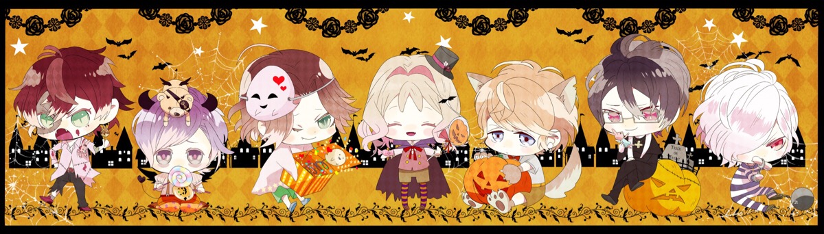 【侵删】魔鬼恋人 逆卷家 万圣节 diaboliklovers 少年 乙女 p站 id=