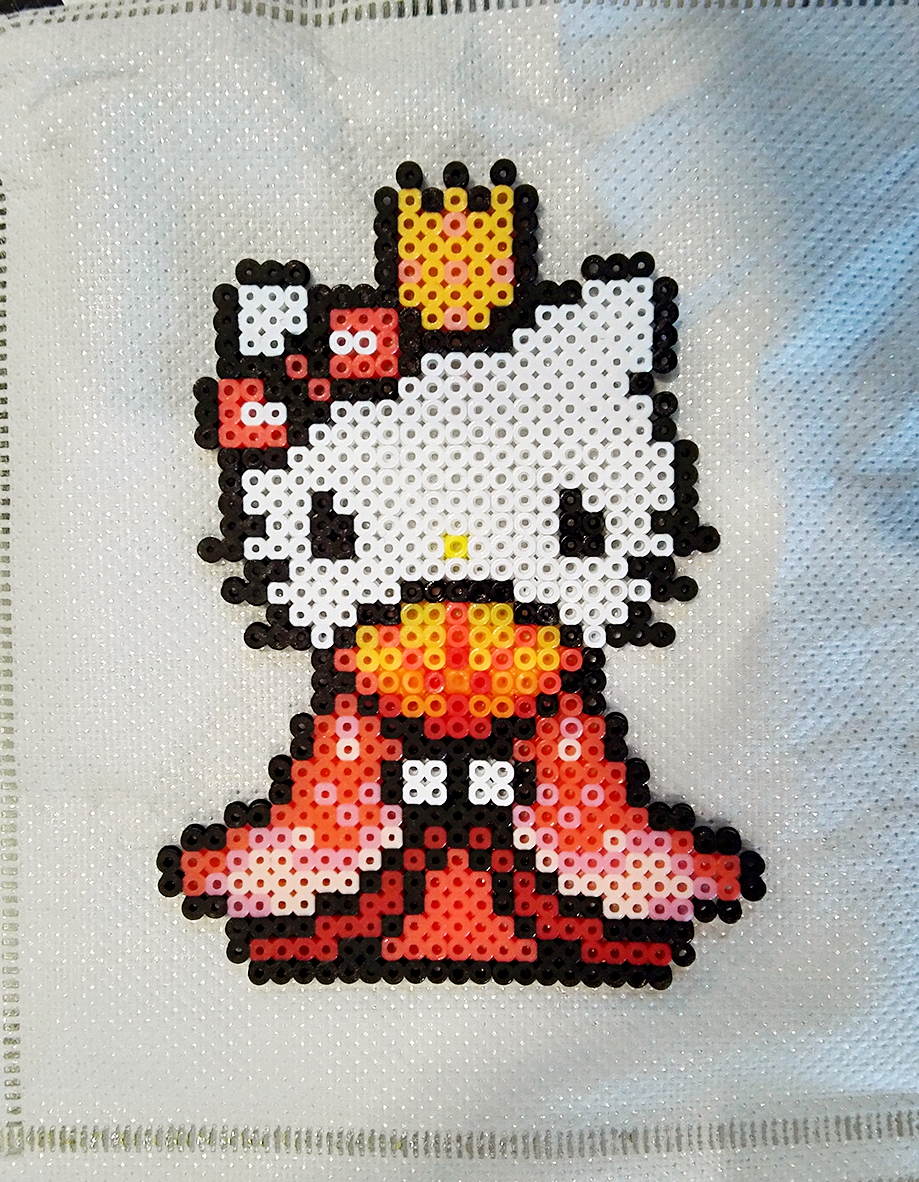 拼豆hellokitty1