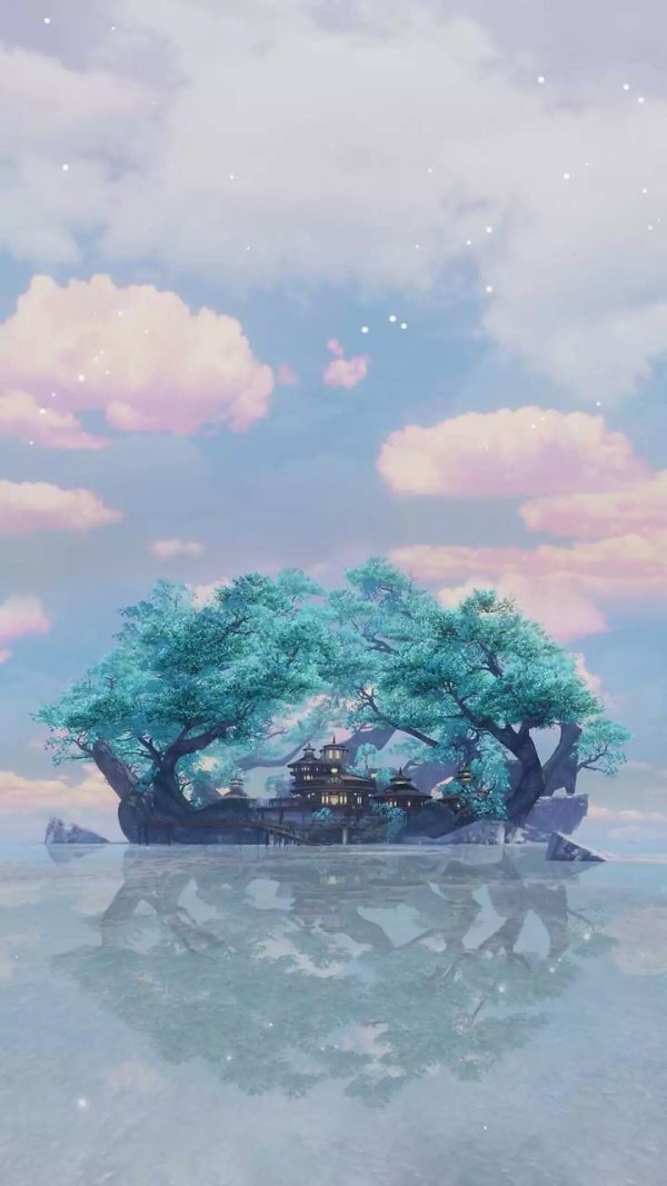 动漫 二次元 壁纸 插画 p站 背景 意境 建筑 艺术 古风 霸气 宏伟场景