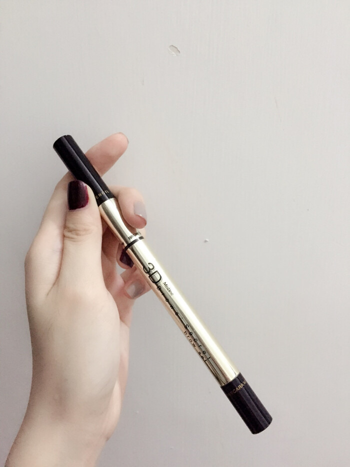 泰国的mistine 3d眉笔 三合一 一头笔 一头眉粉 一头染眉膏 新手小白