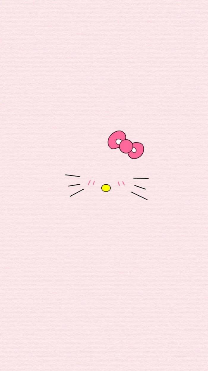 hello kitty简约卡通壁纸