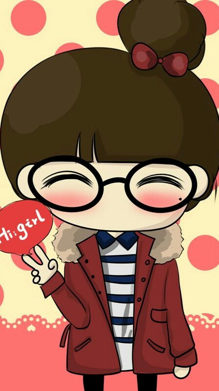 萌萌哒小希 头像 美图 女生 壁纸 锁屏 萌萌图 插画