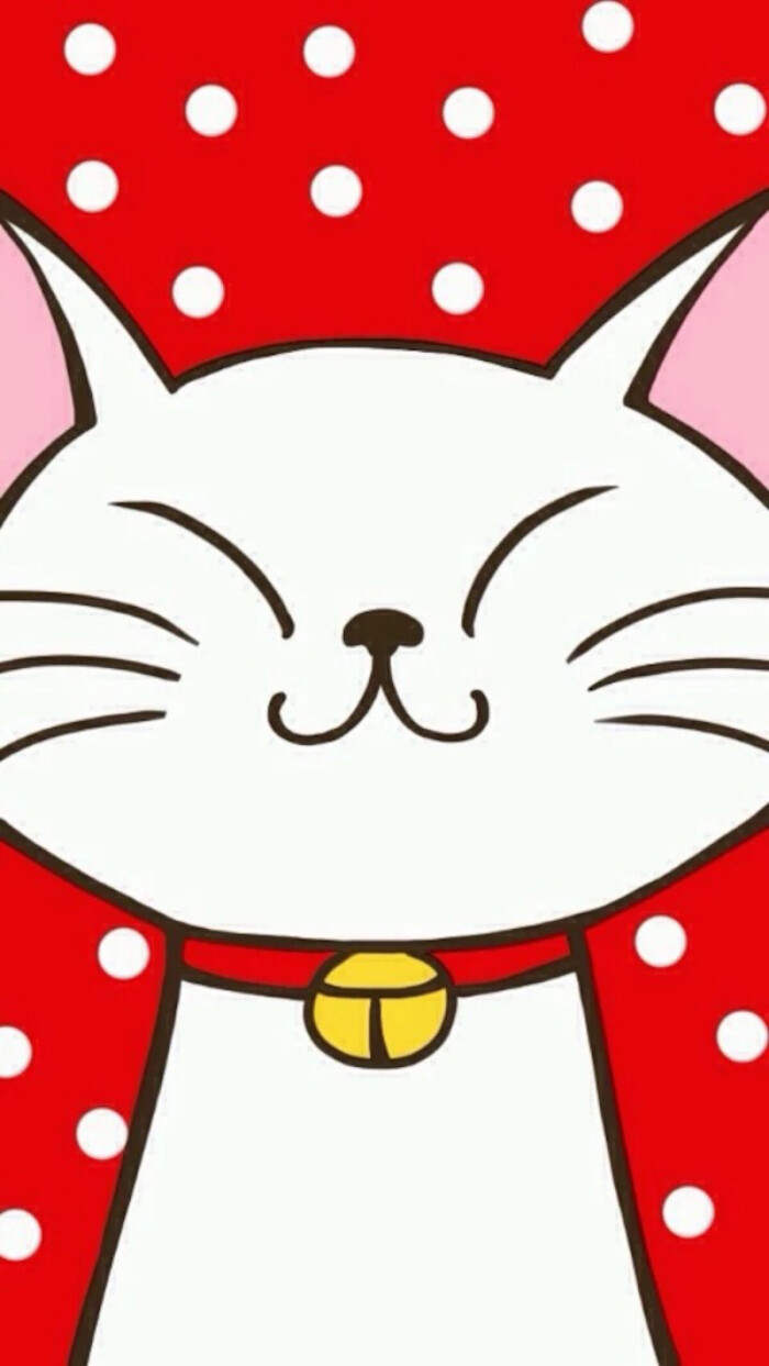 可爱 简单 萌物 叮当猫卡通#手机壁纸"