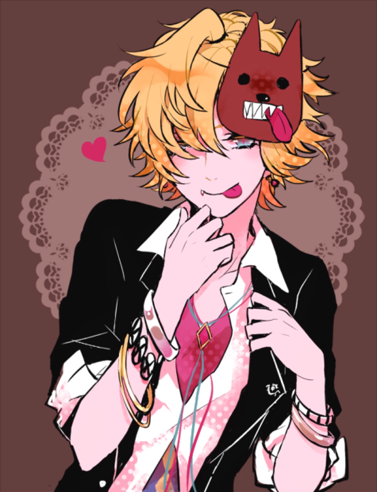 【侵删】魔鬼恋人 无神皓 diaboliklovers 少年 乙女游戏 动漫 一个