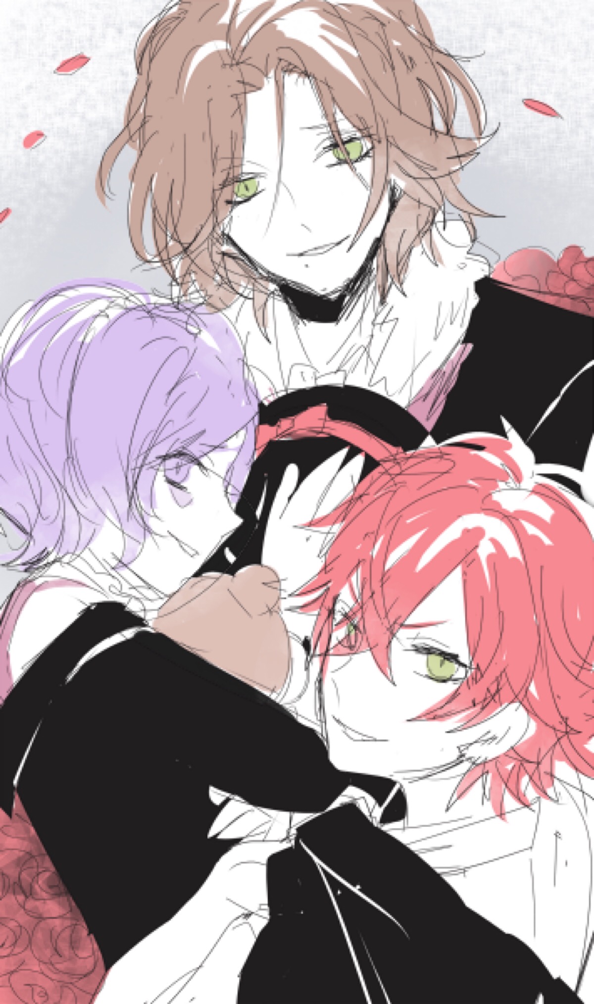 【侵删】魔鬼恋人 逆卷三兄弟 diaboliklovers 少年 乙女游戏 动漫 一