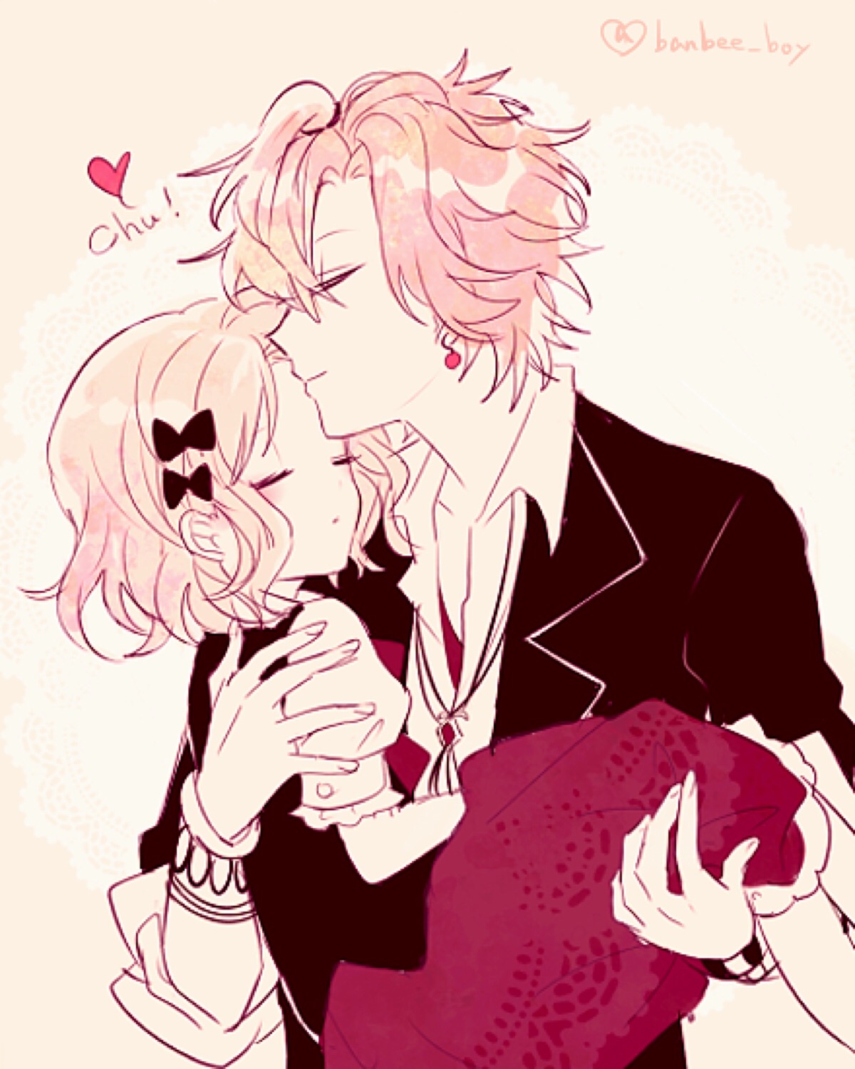 【侵删】魔鬼恋人 无神皓 小森唯 diaboliklovers 少年 乙女游戏 动漫