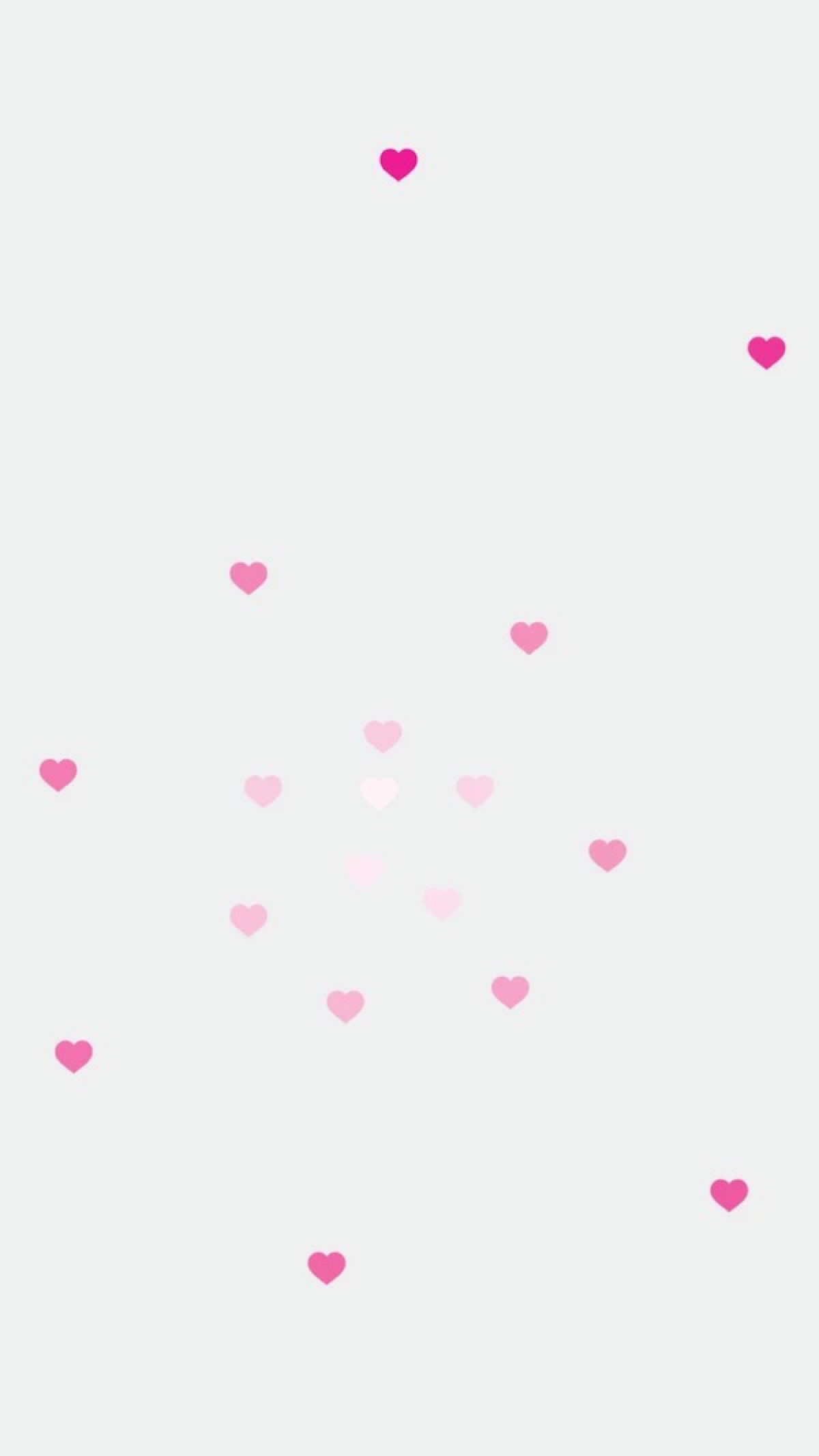 简单#小清新"爱心&壁纸#手机屏保"