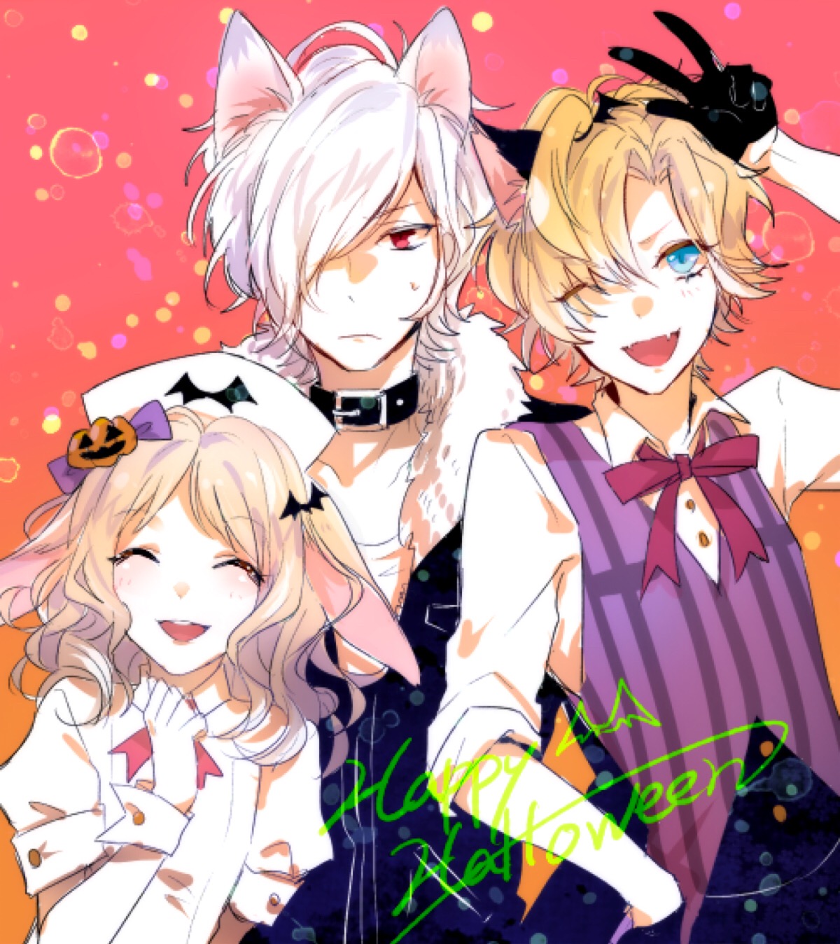 【侵删】魔鬼恋人 逆卷昴 无神皓 小森唯 万圣节 diaboliklovers 少年