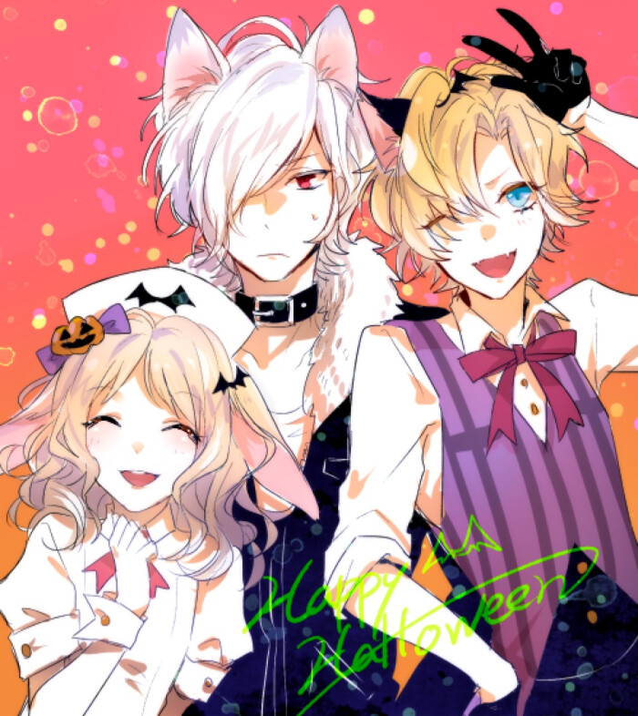 【侵删】魔鬼恋人 逆卷昴 无神皓 小森唯 万圣节 diaboliklovers 少年