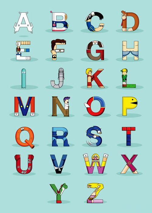 26个字母 设计图片