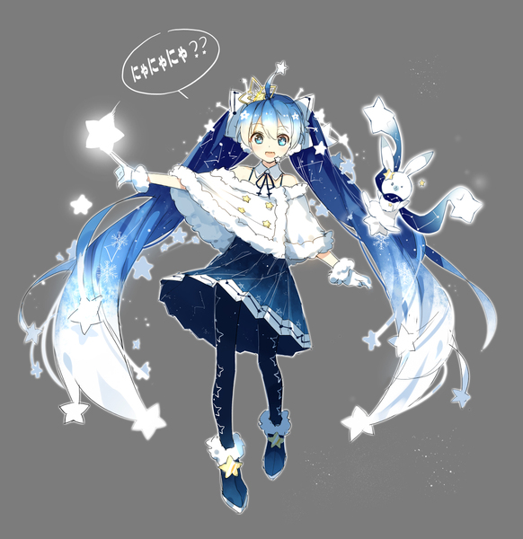 雪初音2018人设图图片