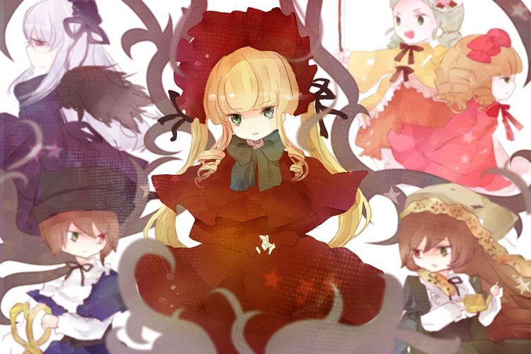 [水银灯/金糸雀/翠星石 /苍星石/真红/雏莓]