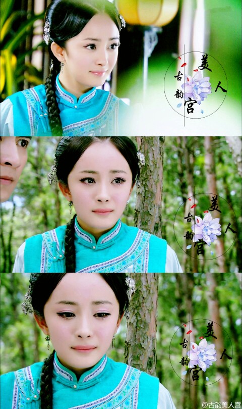 杨幂 夕瑶与雪见,花影与晴川,杨幂的演绎下,宛若双生,摇曳绽放,傍枝