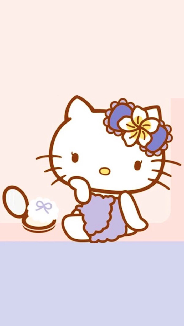 hello kitty "#卡通动漫&手机壁纸""