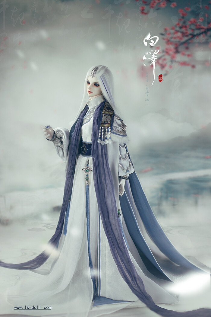 龙魂人形社 限量 bjd sd 娃娃 动漫 玩具 人偶手办 上古神兽-白泽 73