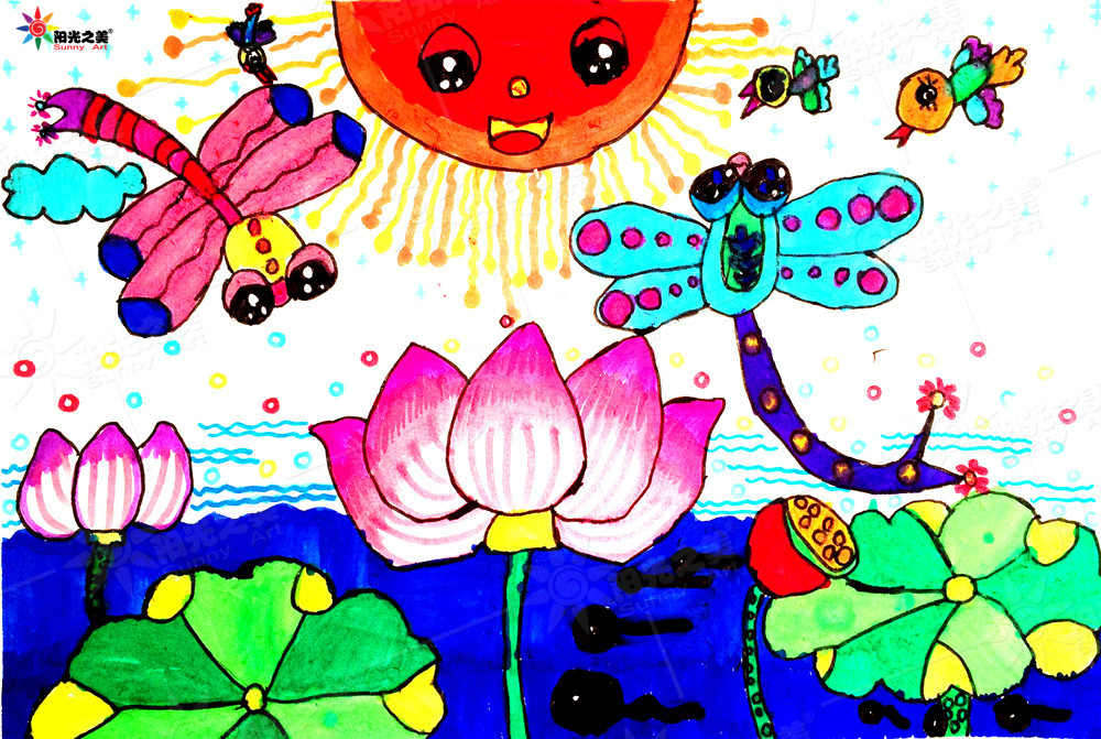 少儿美术 阳光之美思维绘画 创意美术 儿童画培训机构