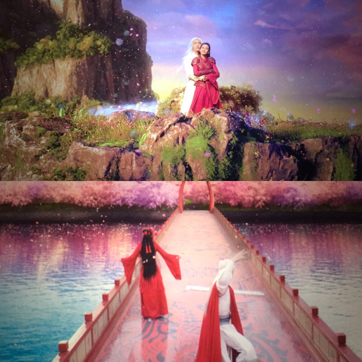 微微一笑很倾城# angelababy杨颖饰芦苇微微贝微微 井柏然饰一笑奈何