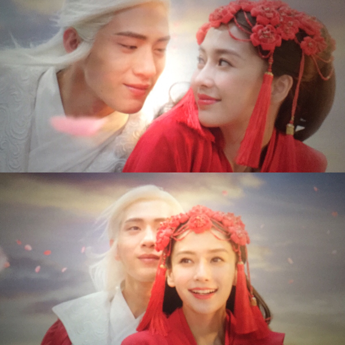 微微一笑很倾城# angelababy杨颖饰芦苇微微贝微微 井柏然饰一笑奈何