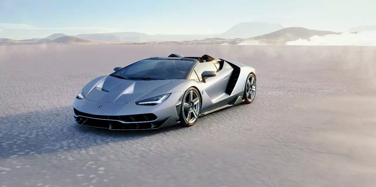 兰博基尼于圆石滩车展发布centenario roadster,搭载v12发动机,动力