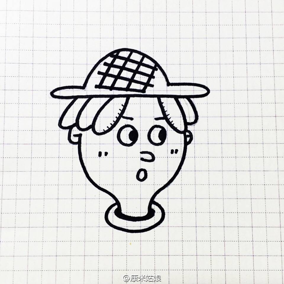 简笔画,手帐素材(图转微博)