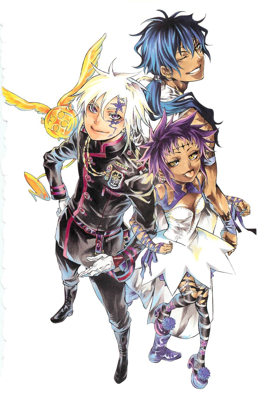 星野桂《驱魔少年》漫画原画集《noche》