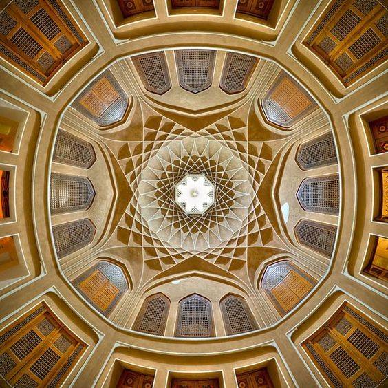 华丽的宗教建筑穹顶 来自伊朗年轻摄影师 mohammad reza domiri
