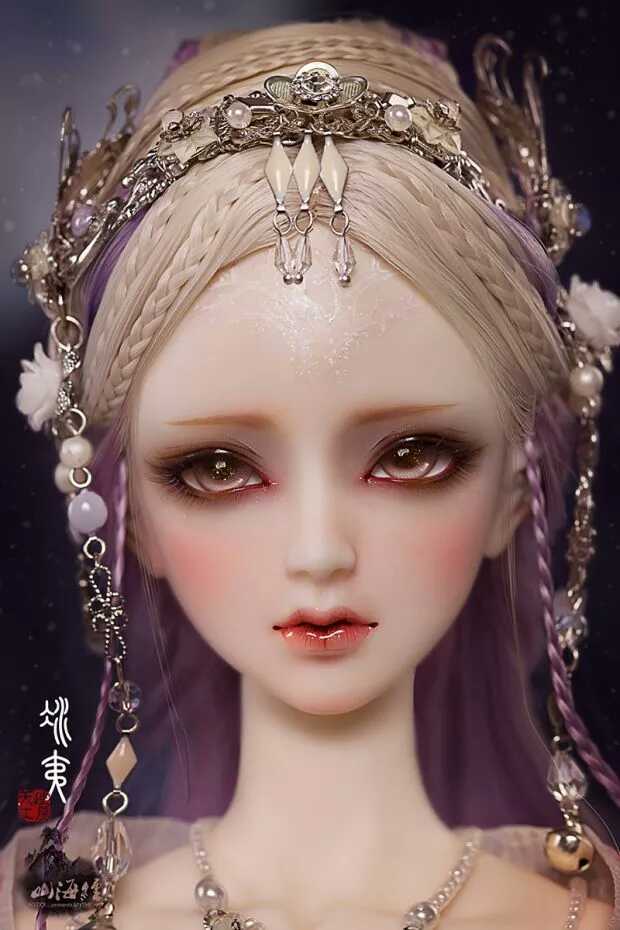 女帝 山海经 精灵 sd娃娃 bjd 古装娃娃 古风 唯美 手机壁纸 头像