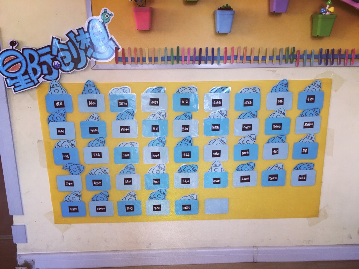 幼儿园环境创设——进区卡总卡.