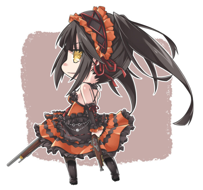 二次元#动漫#约会大作战#时崎狂三#q版#萌