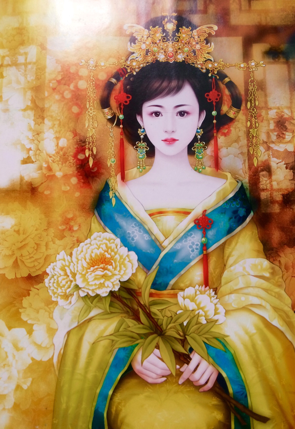 古装手绘美女 古风美人