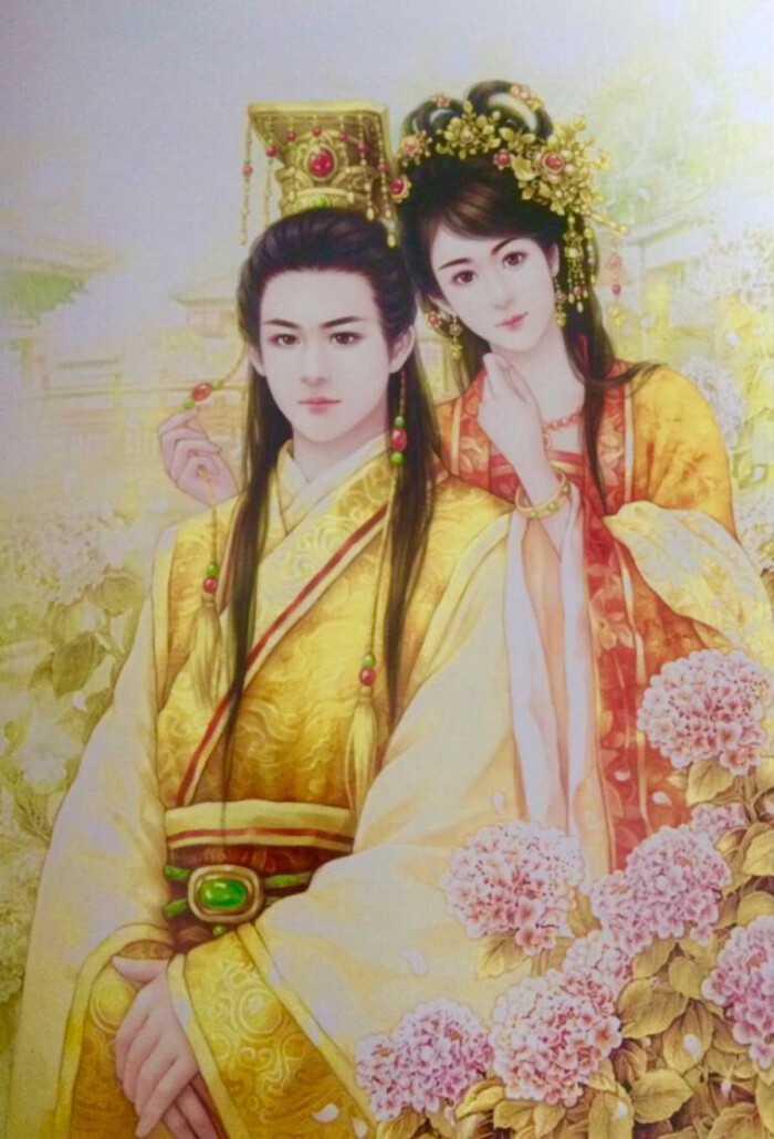 古装手绘美女 古风美人