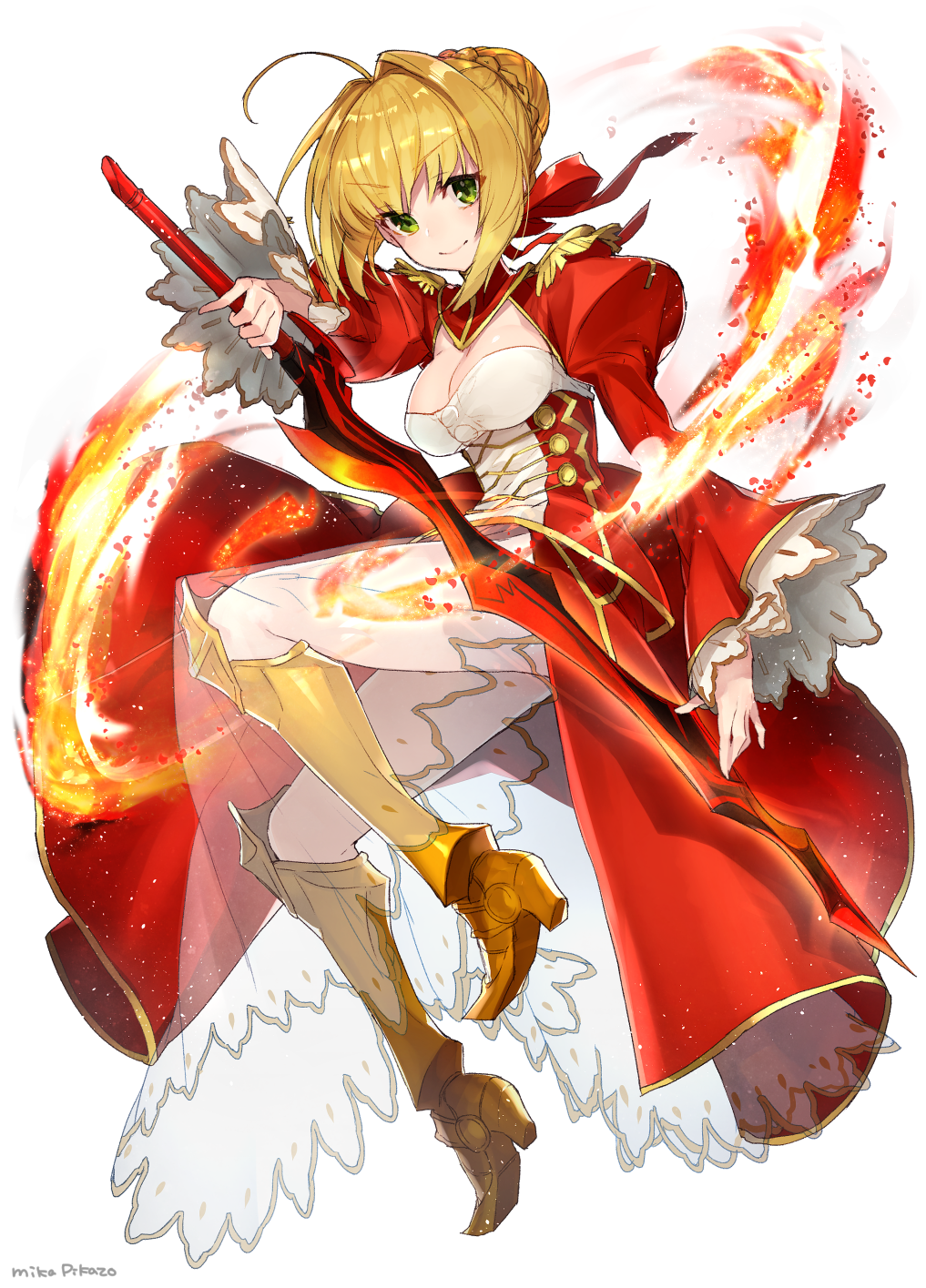 fate extra/ccc/fate grand order 赤saber 尼禄