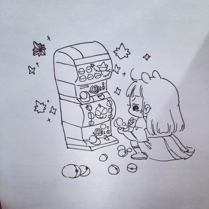 每次一遇到扭蛋机就老想去扭!停不下来!