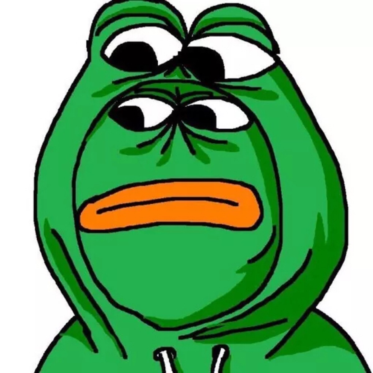 waduhek悲伤蛙头像图片