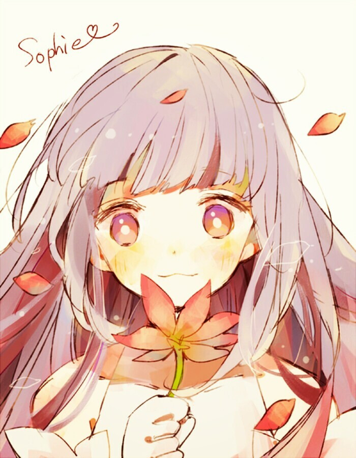 二次元 治愈系 少女 人物 少女系 异色瞳 动漫 风景