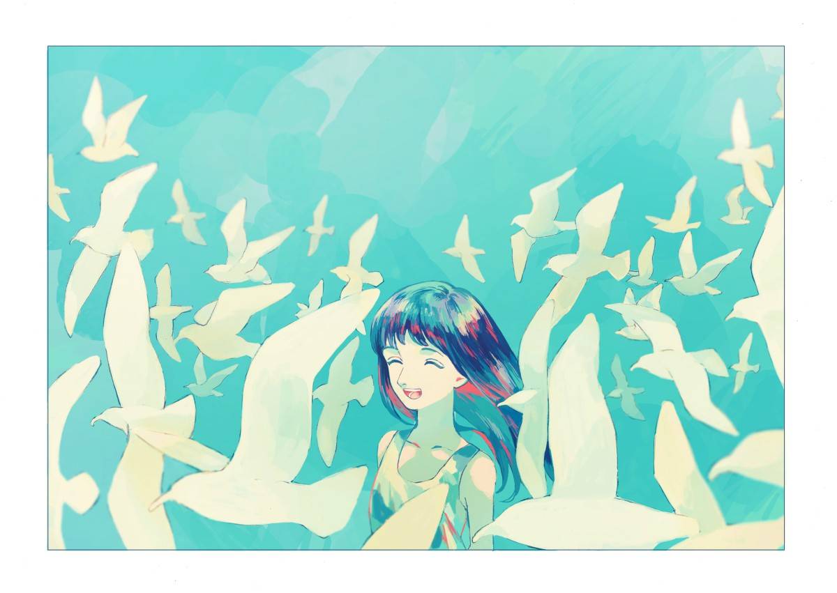 komono来自日本插画师的作品.