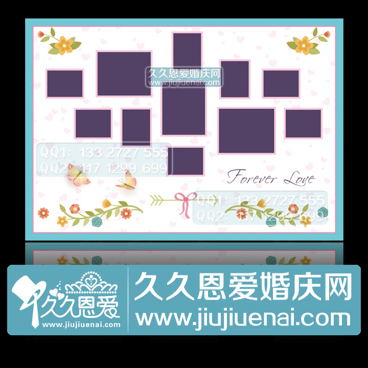 婚礼迎宾图 婚礼设计图 照片展示 唯美婚礼 浪漫婚礼 婚礼kt板设计